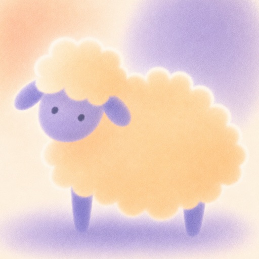 Knit It app icon — a fluffy sheep